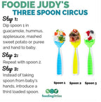 NumNum Baby Spoons Set, Feeding Littles x Silicone Pre-Spoon GOOtensils - Image 6