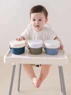 No Spill Silicone Toddler Snack Containers, Detachable Silicone Flap - Image 5