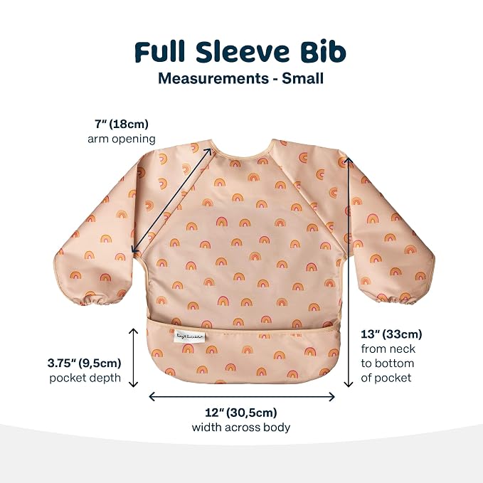 Tiny Twinkle Long Sleeve Bib for Babies & Toddlers – Waterproof Smock Bib for - Image 6