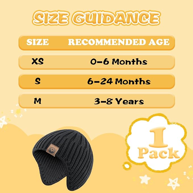 Baby Winter Hat Kids Knit Beanie - Image 5
