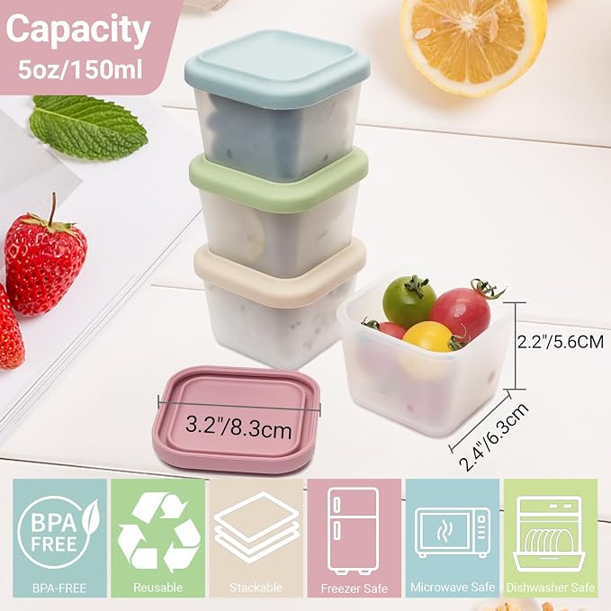 Silicone Food Storage Containers - Image 2