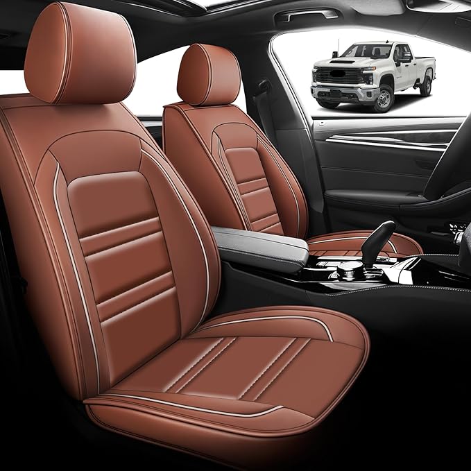 Seat Cover for Chevy Silverado 2500 2007-2025 | Car Seat Covers Front Seats - Image 2