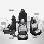 JOJ Fit for Toyota Highlander 2001-2022 Seat Covers, 7 Seat Car Seat Cover - Image 4