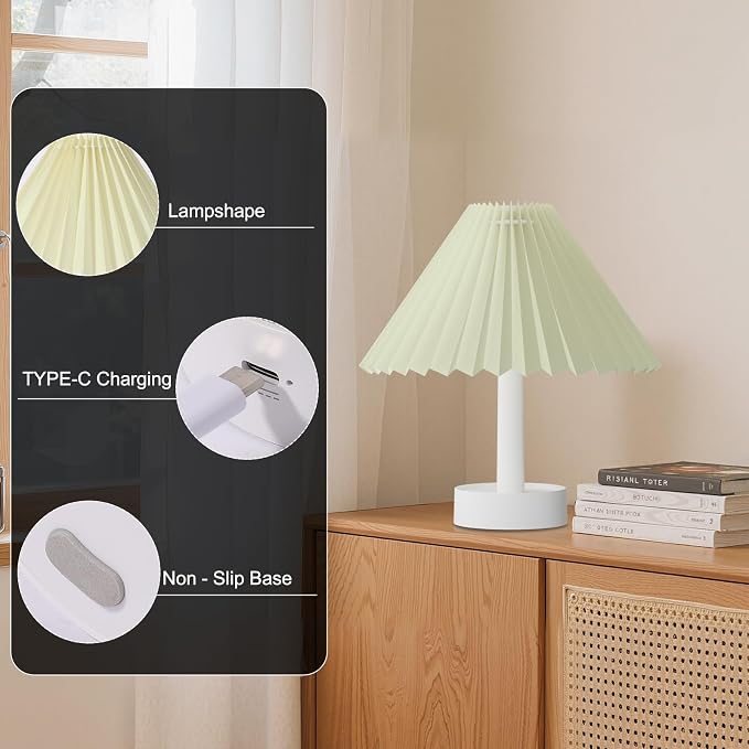 Tremdwoto Bedside Night Light for Kids, 3 Colors Modes & Stepless Dimmable - Image 6