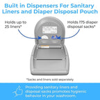 Koala Kare Surface-Mounted Horizontal Baby Changing Station, Model KB300-01 - Image 9