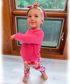 HINTINA Infant Baby Girl Knit Pullover Long Sleeve Sweater Outfits Fall Winter - Image 3