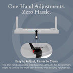 Foundations Elements Horizontal Wall-Mounted Baby Diaper Changing Station - Image 4