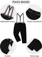Toddler Boy Outfit Boy Dress Shirt - Image 3