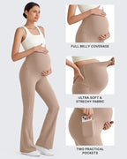 G4Free BareFeel Maternity Flare Leggings - Image 3