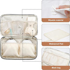 Breastmilk Cooler Bag with 6 Ice Pack, Wearable Breast Pump Bag Compatible with - Image 4