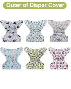 babygoal Cloth Diaper Covers 6 Pack - Image 8
