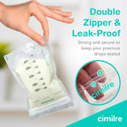 E1 Portable Breast Pump & Breast Milk Storage Bags Bundle – Compact Double - Image 4
