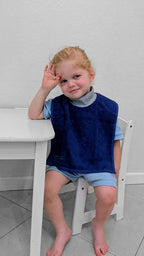 Matz Mini Terry Towel Slip On Baby Bibs | Full Coverage | Ultra Absorbent 100% - Image 4