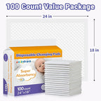 100 Pack Disposable Changing Pads - Image 7