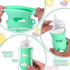 BUSOHA 4 Pack Silicone Sleeves for Avent Baby Bottles - Image 6
