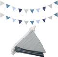 Oudain 15.5 ft Pennant Banner Flags, Each 7.75 ft by Oudain