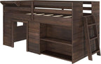 Max & Lily Modern Farmhouse Twin Low Loft Bed - Image 3