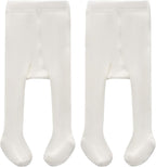 CECORC Baby Girls Tights Toddler Cable Knit Leggings Thick Cotton Infant by CECORC