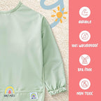 ARI MES Long Sleeves Waterproof Baby Bibs - Image 6