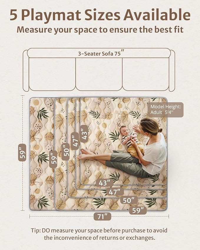Blissful Diary Portable Baby Play Mats - Image 3