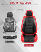 FREESOO Red Black Front Car Seat Covers - Image 6