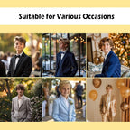 Boys’ Formal Suit 5 Piece Set, Toddler Tuxedos - Image 6