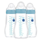 MAM Premium Glass Baby Bottles, Easy Switch Between Breast and Bottle, Feel by MAMBabyUSA