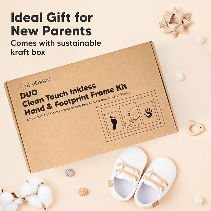 Inkless Baby Hand and Footprint Kit Boy, Girl - Image 9