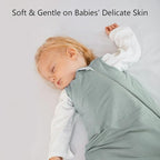 BubblePanda Rayon Made from Bamboo Sleep Sack 0-6 Months 0.5 Tog Soft Newborn - Image 4