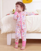 Bamboo Viscose Convertible Baby Footies Pajamas, footies - Image 3