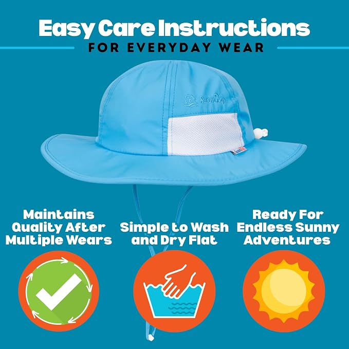 SwimZip Wide Brim Sun Hat | UPF 50+ Protection - Image 5
