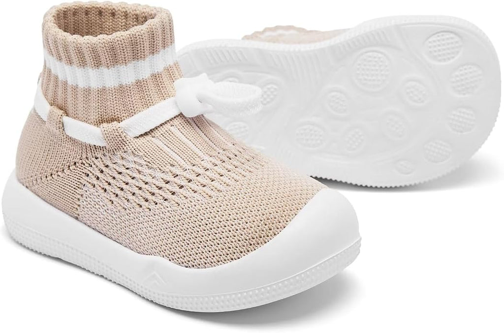 Baby Non Slip Socks Shoes Boys Girls Soft Slip On Sneakers Protection Toe - Image 2