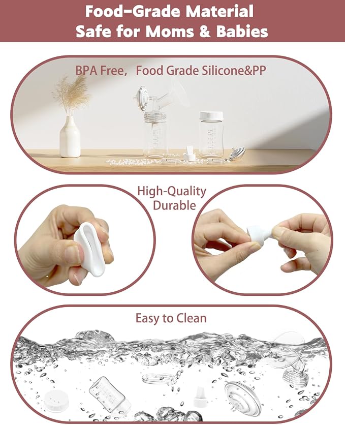 4packs 16mm Full Breast Replacement Pump Parts - Image 6