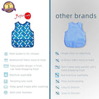 Joyo roy Mess Proof Baby Bibs for Eating Waterproof Toddler Bibs 1-3 Years Soft - Image 4