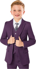 Boys’ Formal Suit 5 Piece Set, Toddler Tuxedos by KEYWANTS