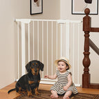 29.5-40.6" Baby Gate for Stairs, Baby Safety Essentials, Auto Close Gate for by Mutak
