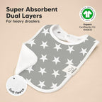 KeaBabies 8-Pack Organic Baby Bibs - Image 4