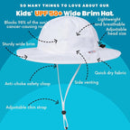 SwimZip Wide Brim Sun Hat | UPF 50+ Protection - Image 3