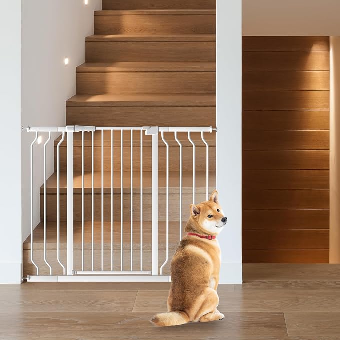Extra Tall 40.55" Gate, 29.92-33.46" Extra Tall and Wide Dog Gate, Extra Wide - Image 8
