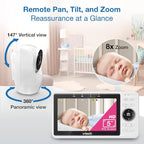 VTech 2-Cameras Smart WiFi Baby Monitor - Image 6