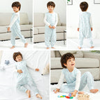 WONDAY Toddler Sleep Sack with Feet, 0.5 Tog Sleeping Sacks - Image 6