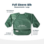 Tiny Twinkle Long Sleeve Bib for Babies & Toddlers – 2 Pack Waterproof Smock - Image 2