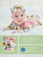 PATPAT Baby Sleeper Gown with Bamboo Viscose - Image 3
