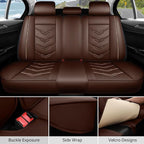 Leather Car Seat Covers Fit for LR Range Rover Sport 2023-2025, 5 Seater - Image 4