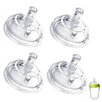 Sippy Straw Nipples for Comotomo Baby Bottles, Transition Straw Sippy Cup 100% by Unknown
