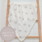 LollyBanks Muslin Swaddle Blankets, Large 47 x 47 Inches Baby Blanket - Image 7