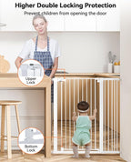 COMOMY 42" Extra Tall Baby Gate - Image 6
