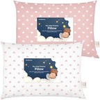 KeaBabies 2-Pack Toddler Pillow 13x18 by KeaBabies