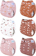 babygoal Reusable Charcoal Cloth Diapers - Image 2