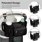TOPDesign Universal Baby Stroller Organizer, Stroller Caddy - Image 4